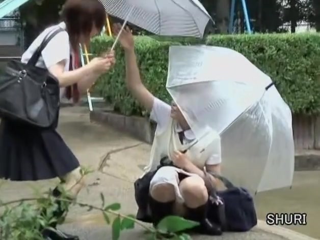 Fragile teenage Asian schoolgirl gets easily fooled by creative sharking guy